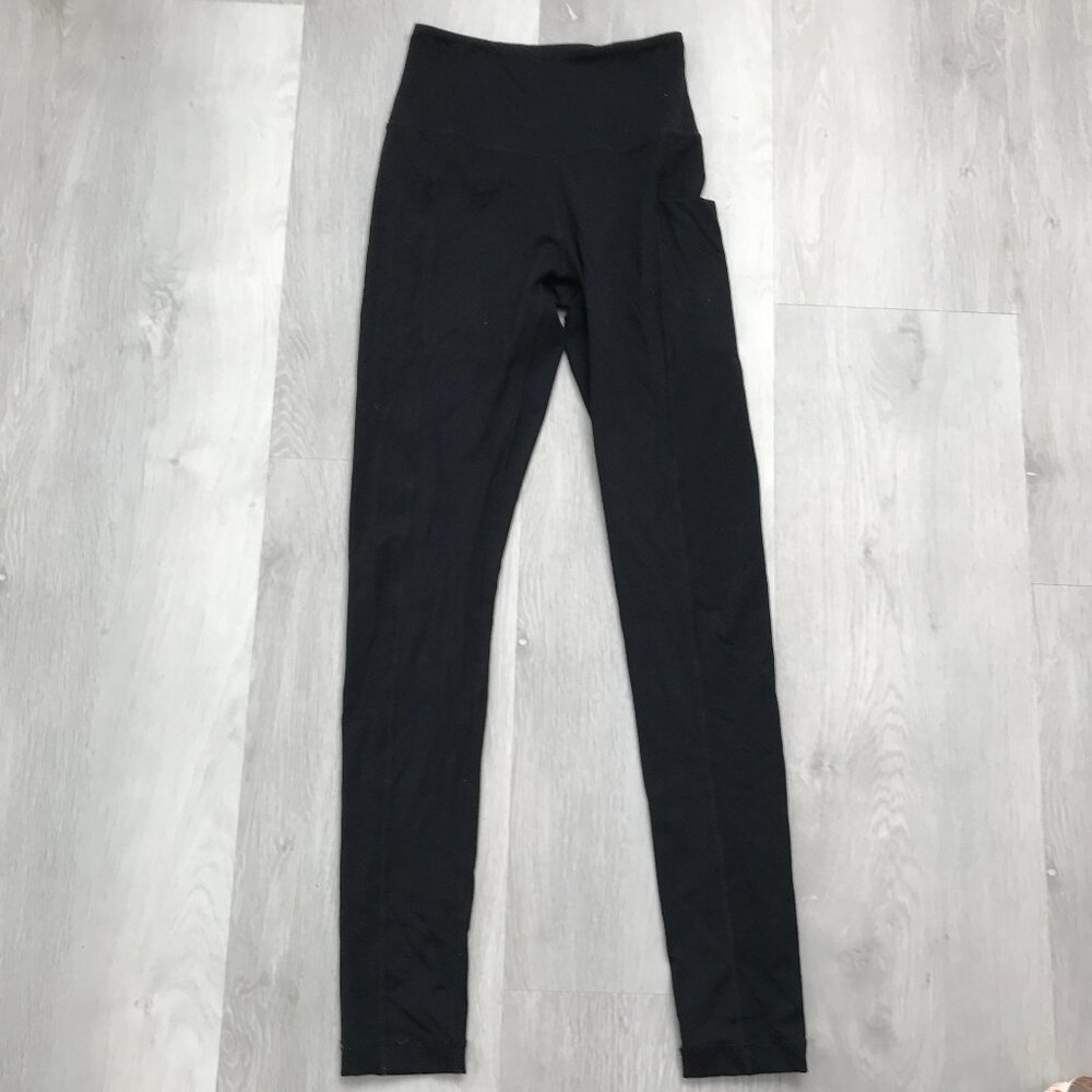 LINEA AQUA WOMENS MIDEST SWIM  PANT BLACK HIGH RISE POCKETS SMALL